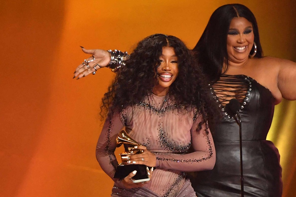 Lizzo dishes on the band she almost formed with SZA – and its NSFW name!