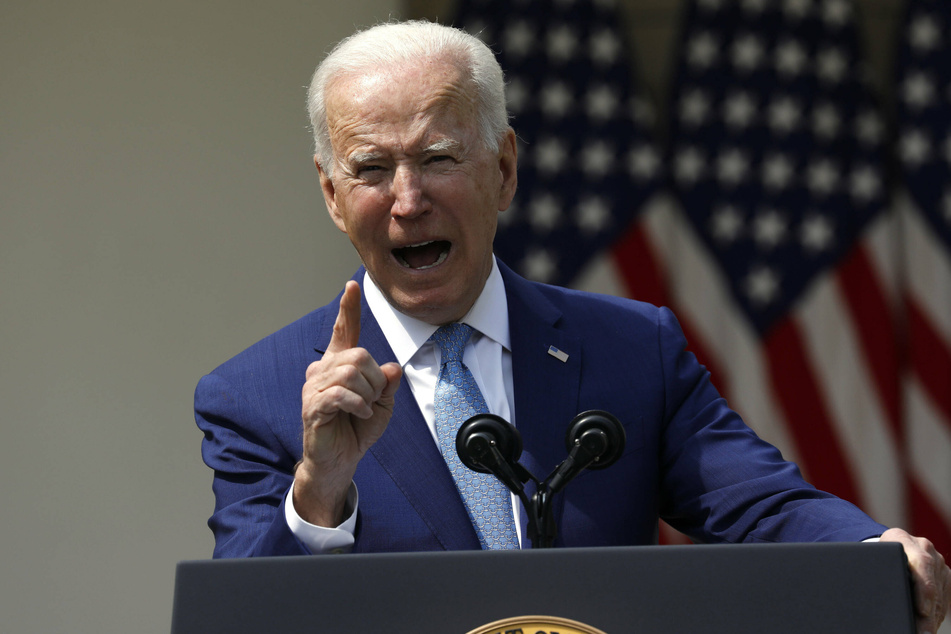 "Not a partisan issue": Biden urged Congress to take legislative steps to curb gun violence.