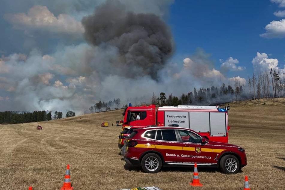 Katastrophenfall in Thüringen ausgerufen: 250 Hektar in Flammen!