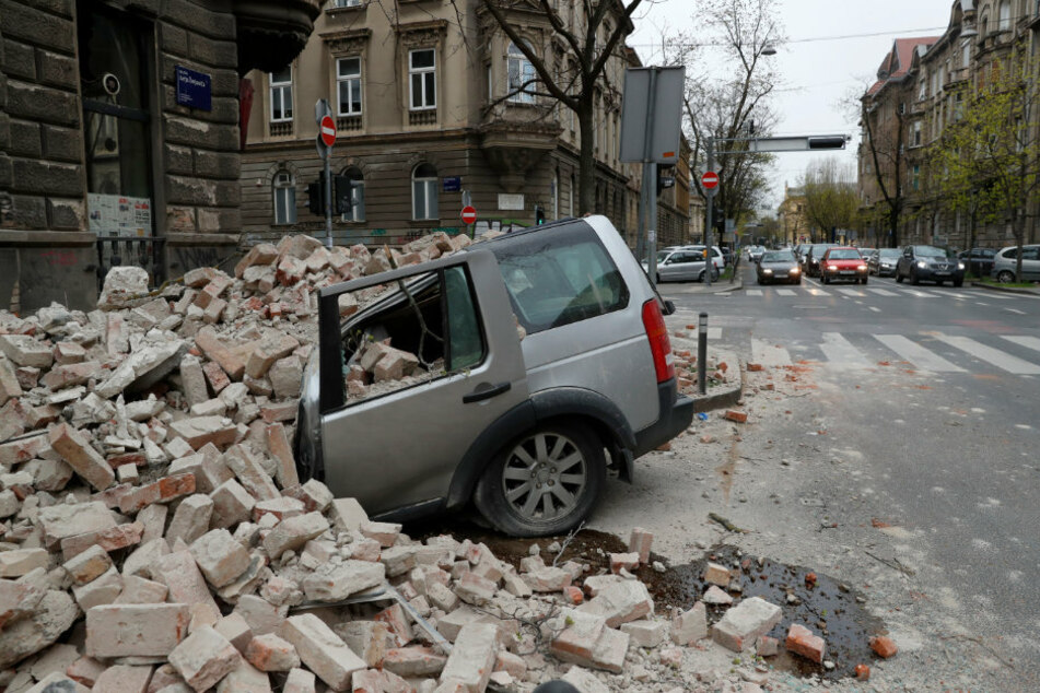 Kroatien, Zagreb: Als wäre das Coronavirus nicht schon schlimm genug, gab es in Kroatien jetzt noch ein Erdbeben.