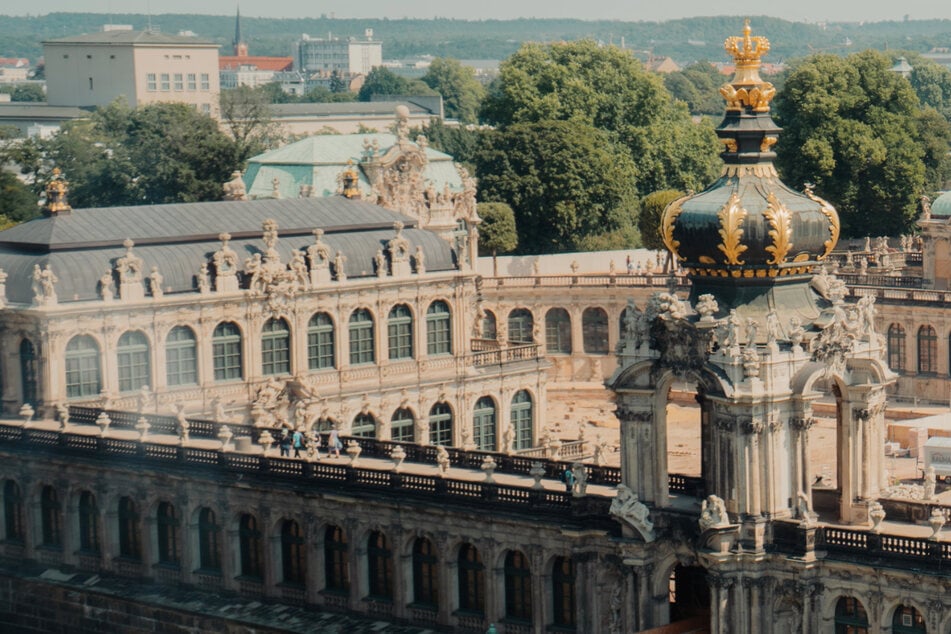 Von hier oben habt Ihr die schönste Aussicht über Dresden
