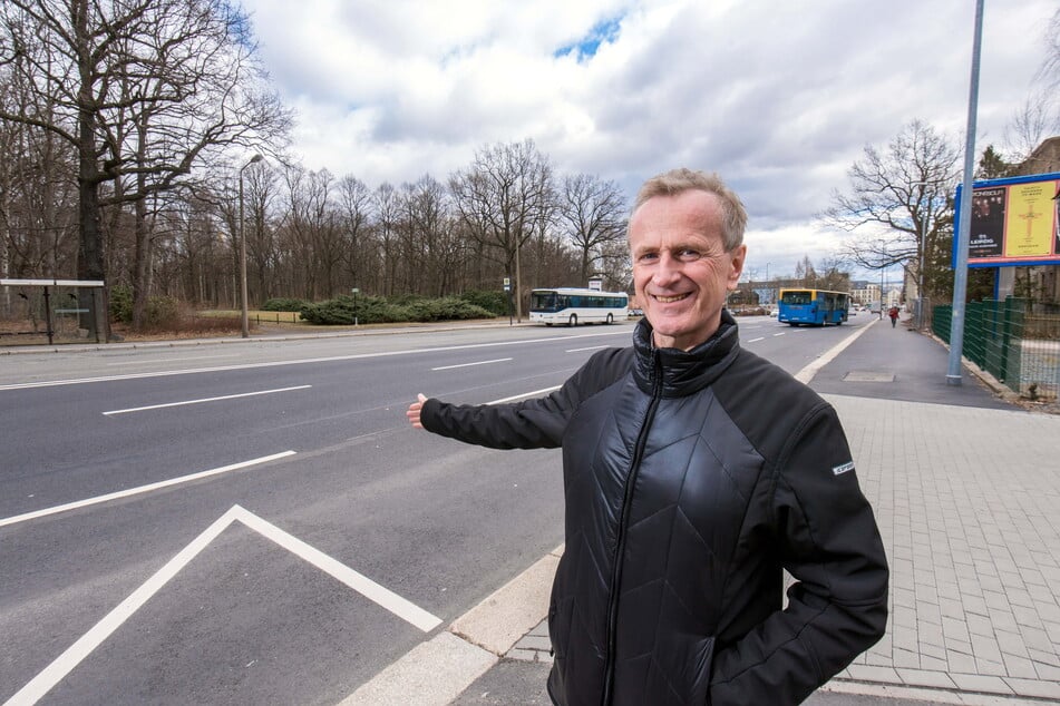 Dietmar Holz (63) von der Parkeisenbahn hofft auf Nachhaltigkeit.