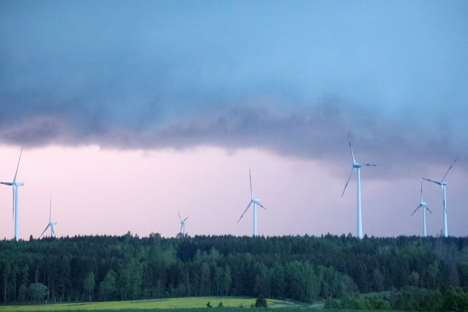 Heftige Gewitter zogen am Samstag über den Freistaat.