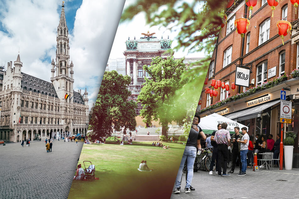 Brüssel (v.l.n.r.), Wien oder London? Deutschen Urlaubern stehen viele Ziele offen.