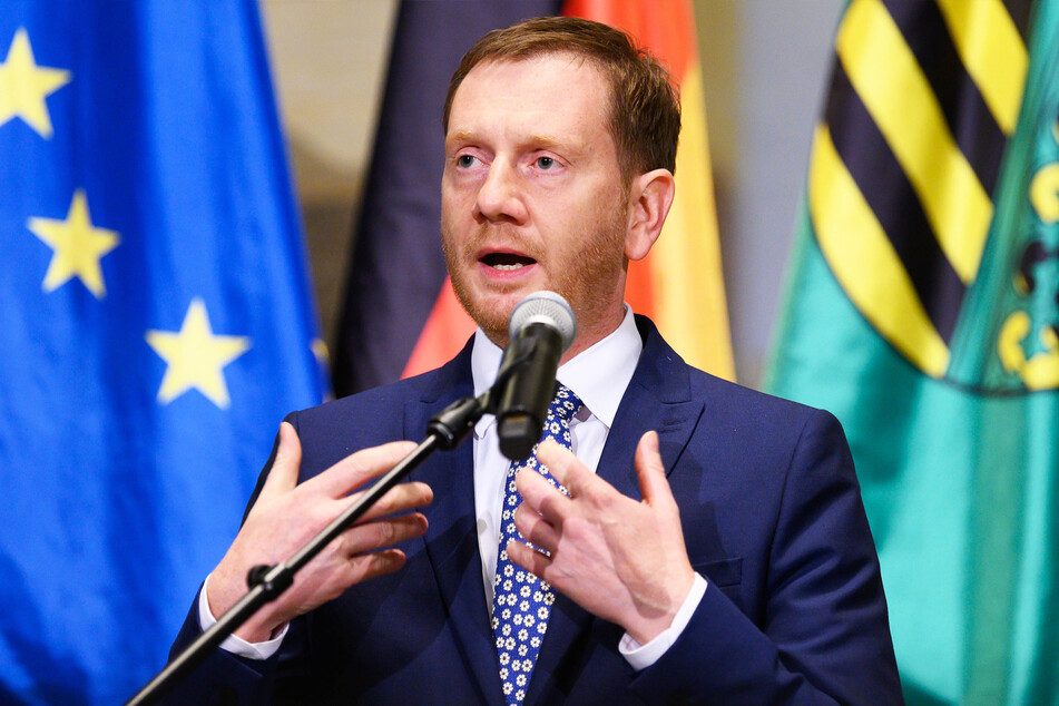 Michael Kretschmer (CDU, 45), Ministerpräsident von Sachsen.