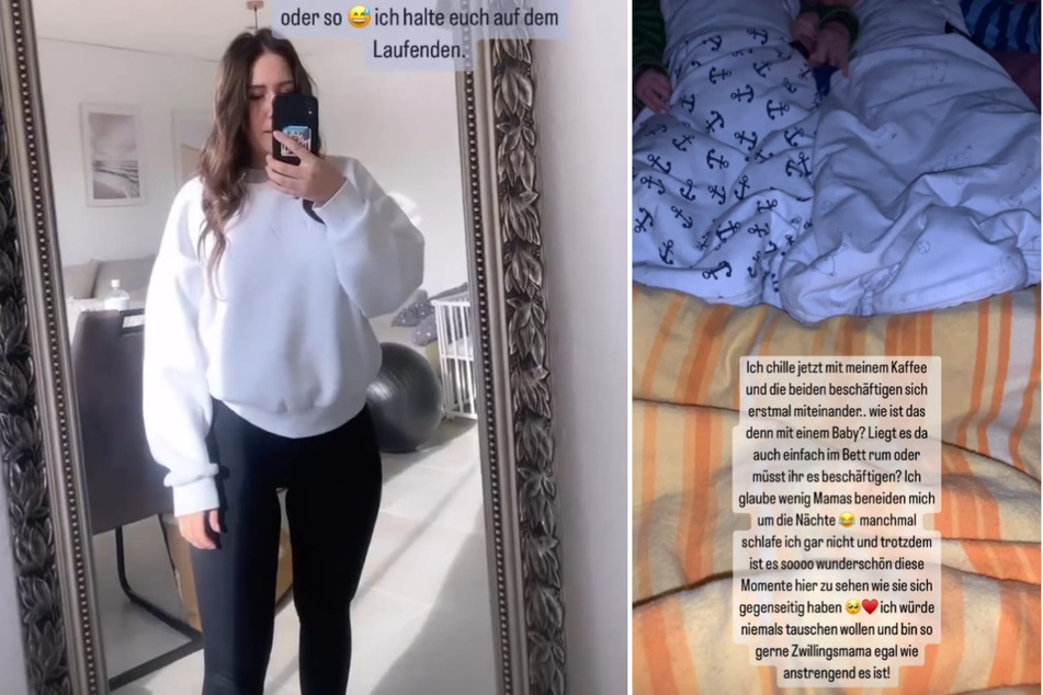 "First Dates"-Kellnerin Mariella D'Auria teilt bei Instagram einen intimen Moment mit ihren Zwillingen.