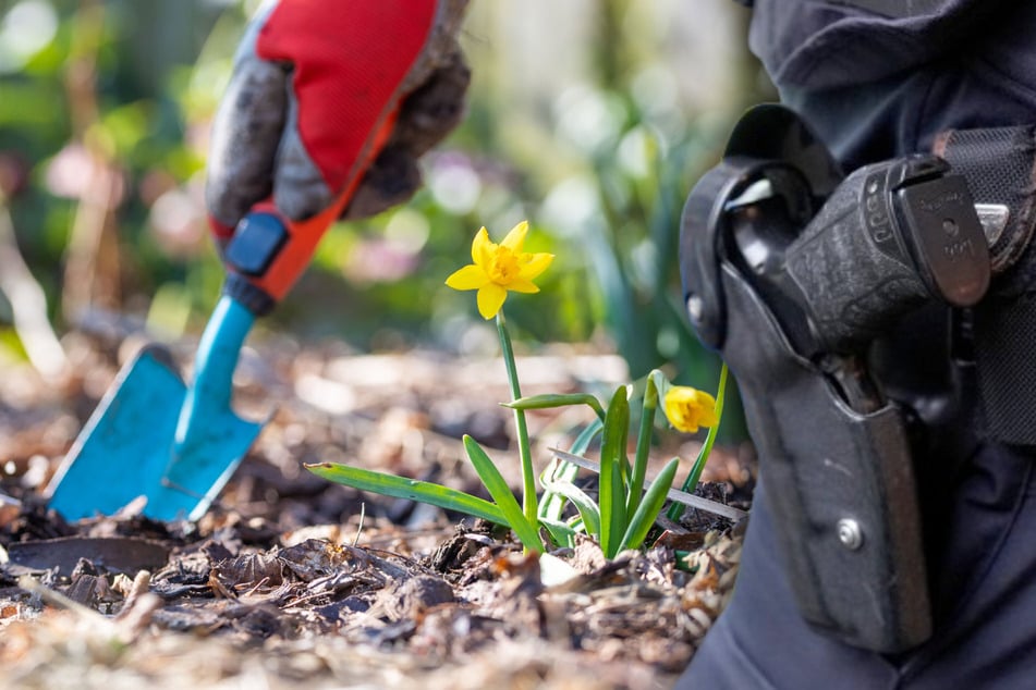 Während der Gartenarbeit: Frau von zwei maskierten Männern angegriffen