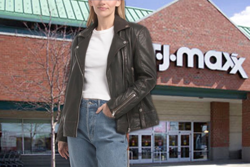 Score Designer Leather Jackets for Under $150 at T.J.Maxx Right Now