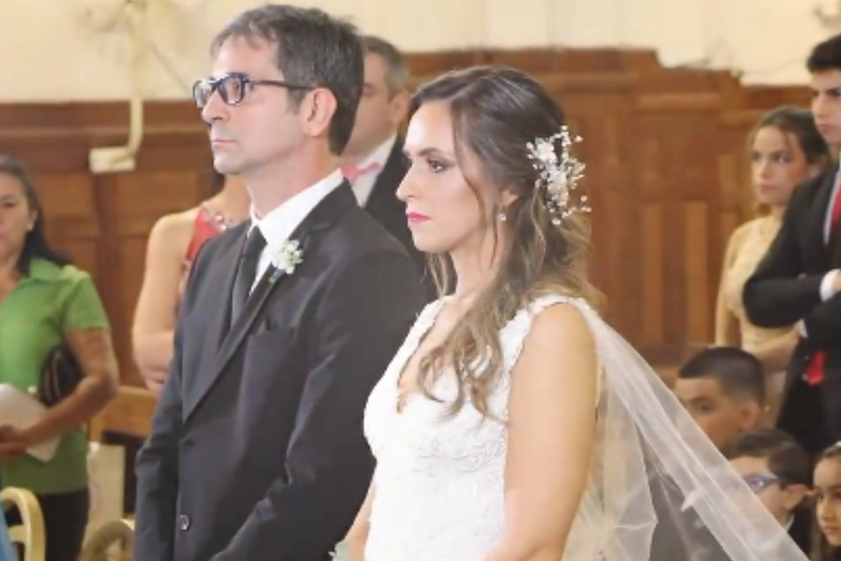 Marcelo Pecci und Claudia Aguilera am Tag ihrer Hochzeit, nur eine Woche später endete das gemeinsame Glück tragisch.