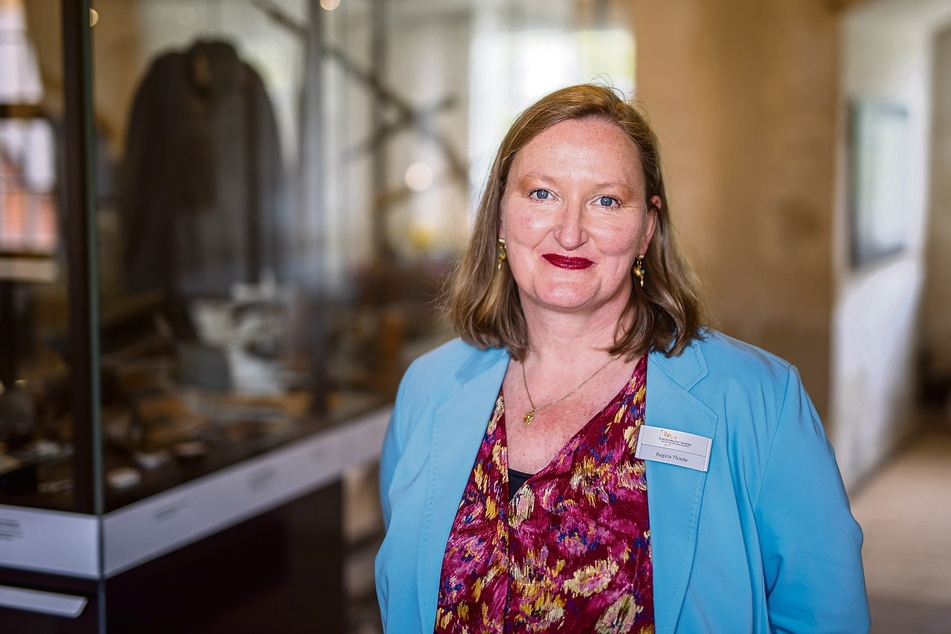 Regina Thiede (55), Museologin auf Schloss Colditz, kennt alle Fluchtgeschichten.