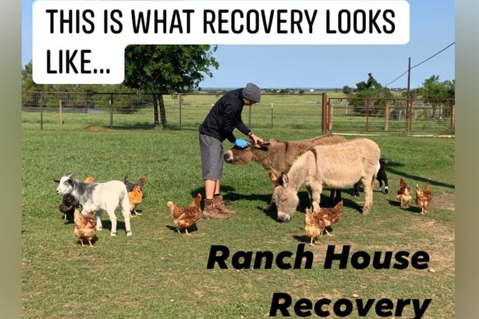 Ranch House Recovery uses farming, animal rescue missions, and peer-to-peer interactions to help those struggling with addiction.