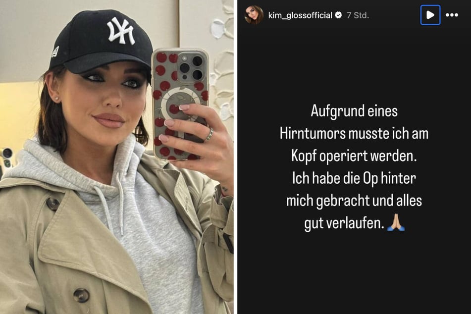 Kim Gloss (31) hat sich mit einer erschütternden Nachricht bei Instagram gemeldet.