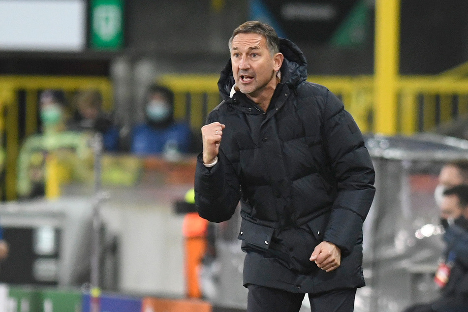 Jesse Marschs Vertreter Achim Beierlorzer stand am Mittwoch erstmals in der Champions League an der Seitenlinie - und meisterte den Job mit Bravour.