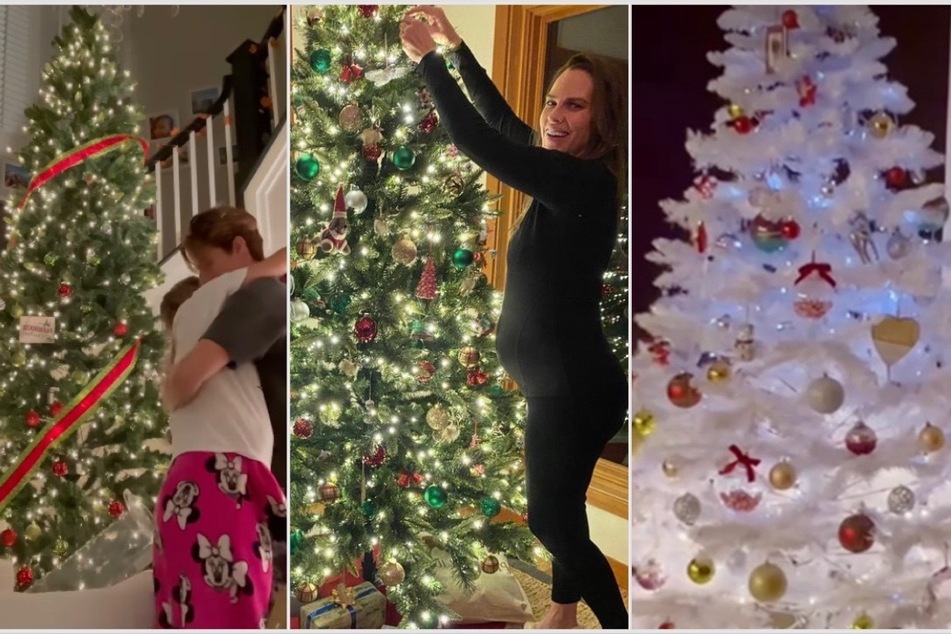 Which celebrity's Christmas decorations slayed this year?