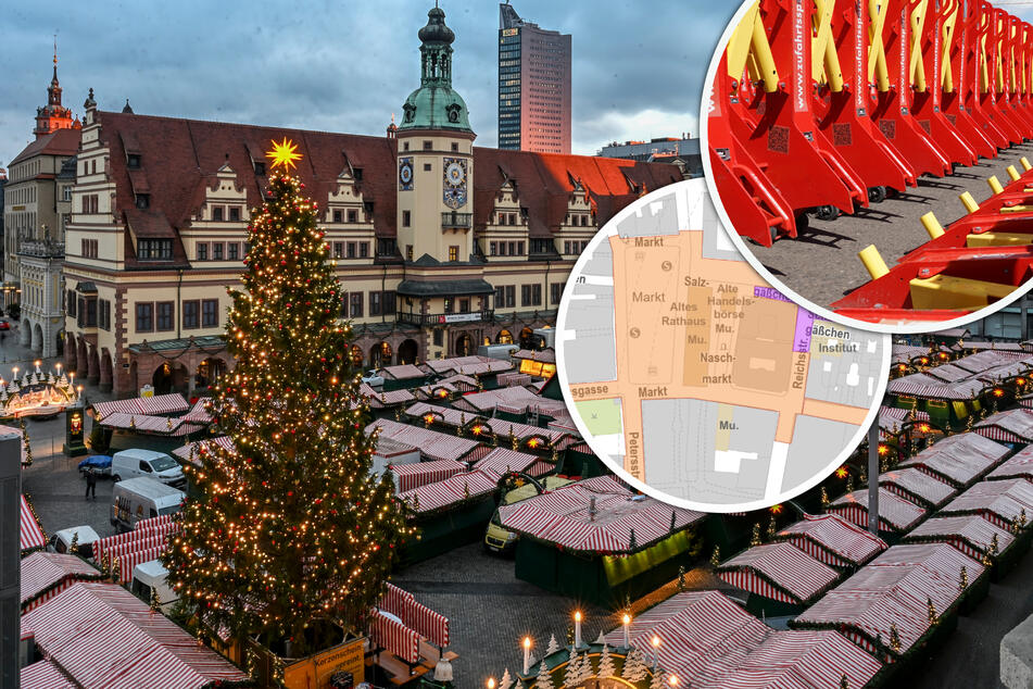 Leipzig: Sperrbereiche in Leipzigs Innenstadt: Diese Straßen sind ab Montag dicht