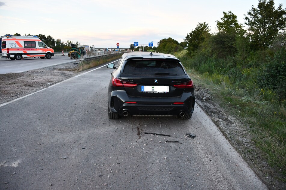 Bei einem Unfall am Mittwoch auf der A9 wurde ein BMW-Fahrer verletzt.