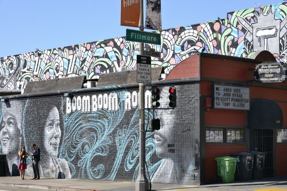 San Francisco's Fillmore District, known as the "Harlem of the West," was one of the neighborhoods targeted during the urban renewal era.