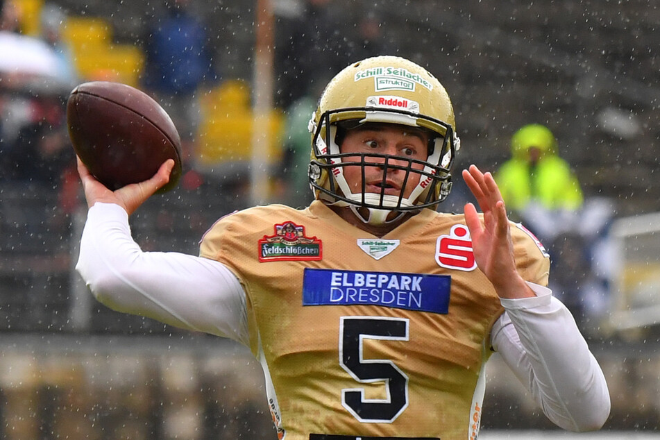 Quarterback KJ Carta-Samuels führte seine Monarchs in Potsdam zum dritten Sieg in Serie und damit an die Spitze der Nord-Staffel der GFL.