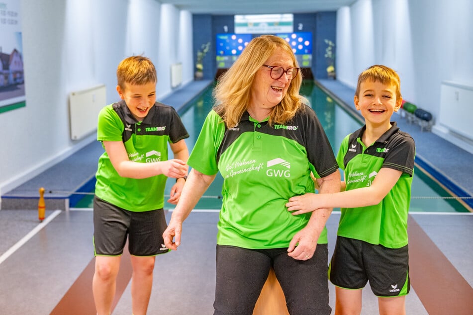 Die Dresdnerin trainiert die Kinder und Jugendlichen der "U10" und "U14".