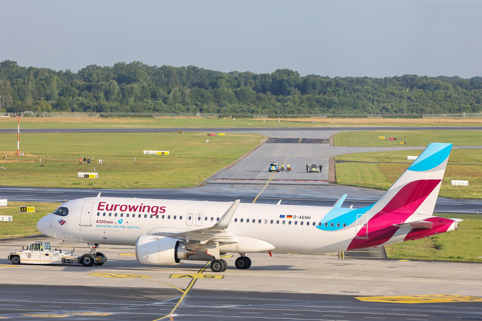 Das Lufthansa-Tochterunternehmen Eurowings fordert 740.000 Euro Schadensersatz von der "Letzten Generation".
