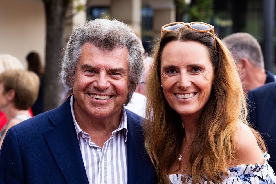 Ohne ein Küsschen von seiner Birgit geht nichts: Andy Borg ist seit 1999 mit ihr verheiratet.