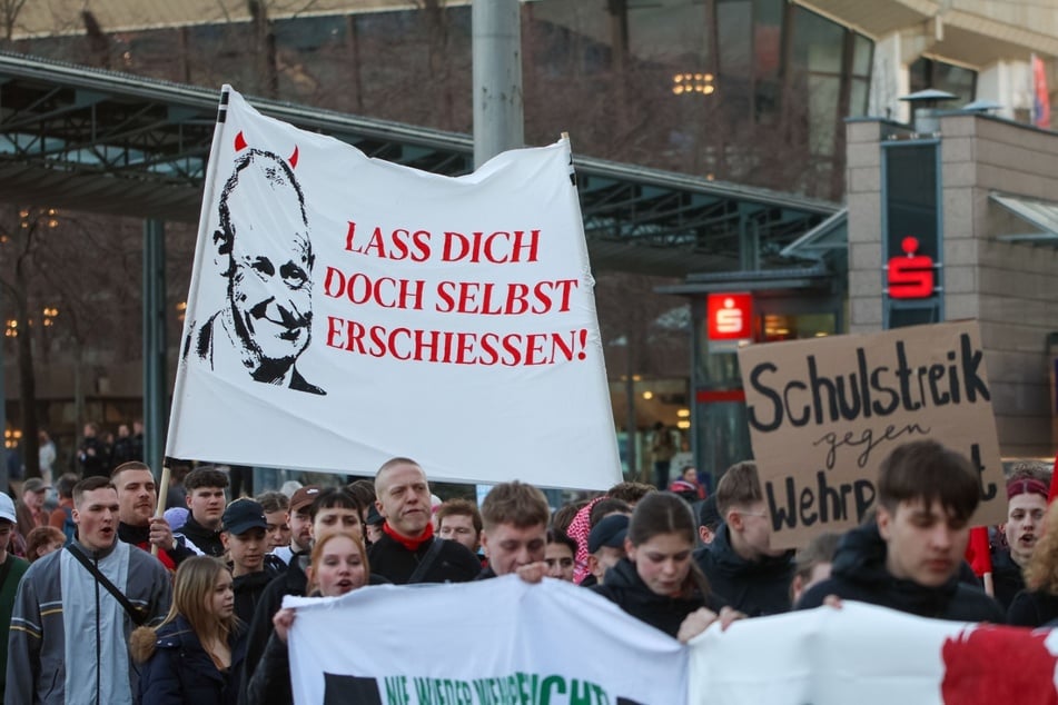 In Leipzig waren 5000 Teilnehmende angemeldet. Ganz so viele waren es am Ende nicht.