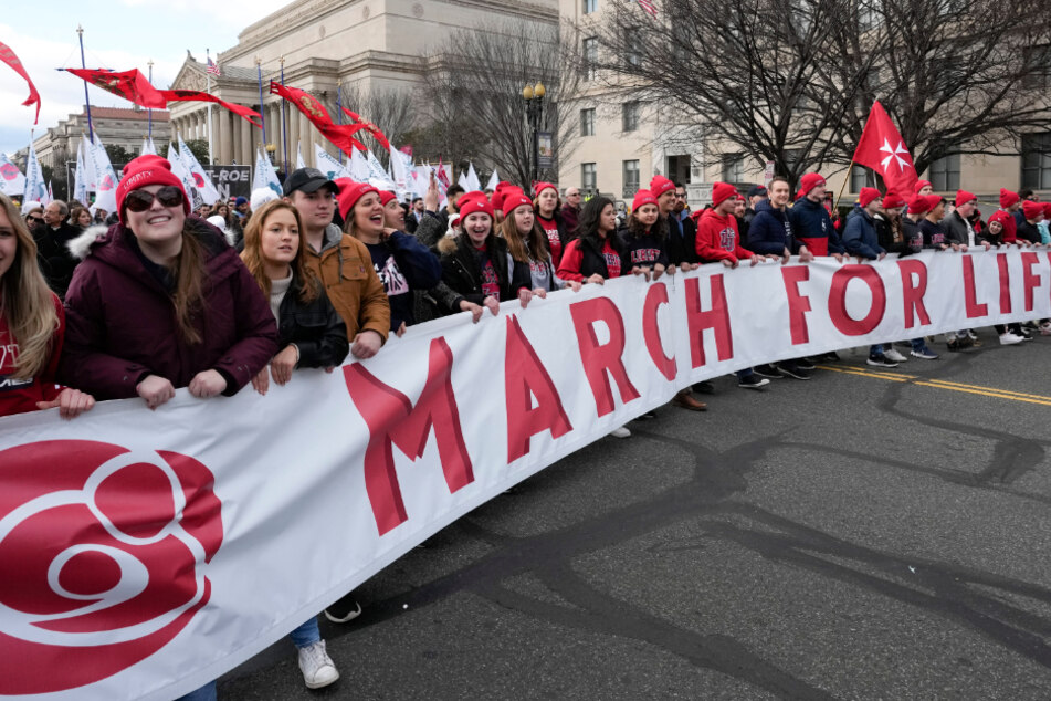 Auch in den USA finden regelmäßig "March for life"-Demonstrationen statt.