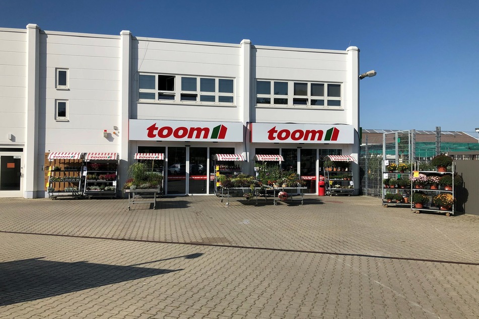 Der toom-Baumarkt in Hoyerswerda.