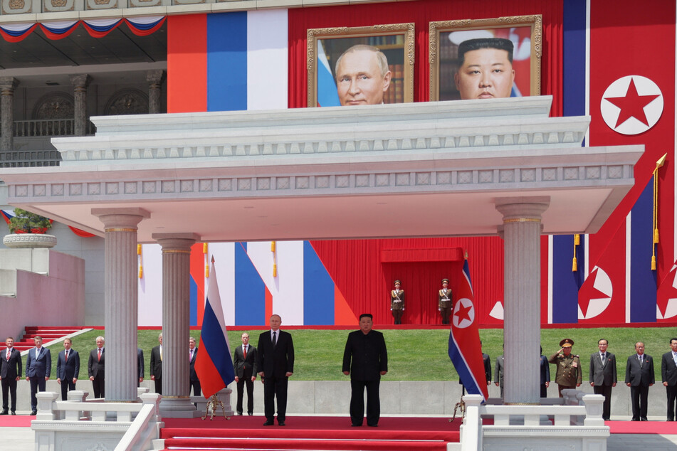 Russian President Vladimir Putin and North Korean leader Kim Jong-un signed a new mutual defense agreement between their two countries on Wednesday.