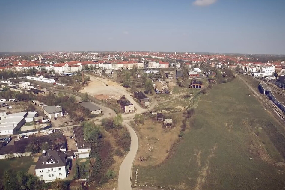 Auf dem Gelände des Eutritzscher Freiladebahnhofs soll bald ein neues Quartier entstehen.