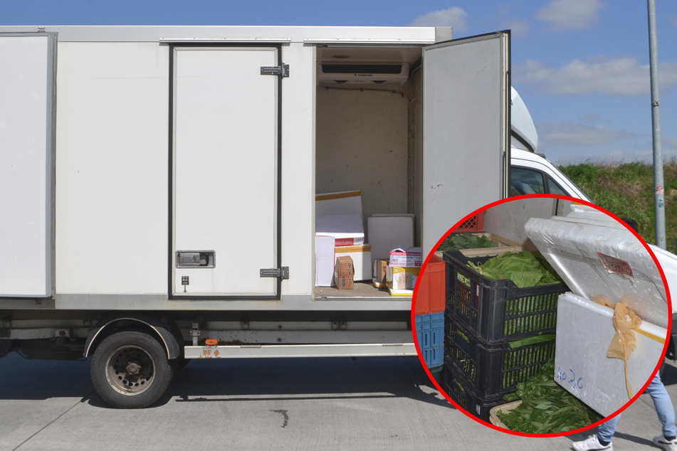 Völlig ungekühlt: Polizei stoppt tschechischen Lebensmittel-Transporter