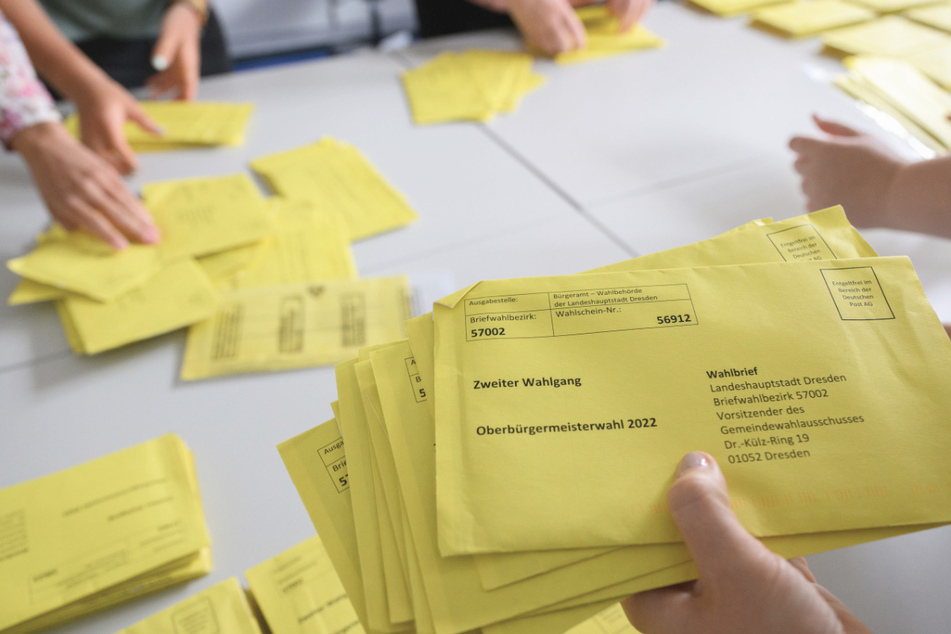 Bei der OB-Wahl im Juli kamen die Briefwahlunterlagen bei einigen Dresdnern spät oder gar nicht an.