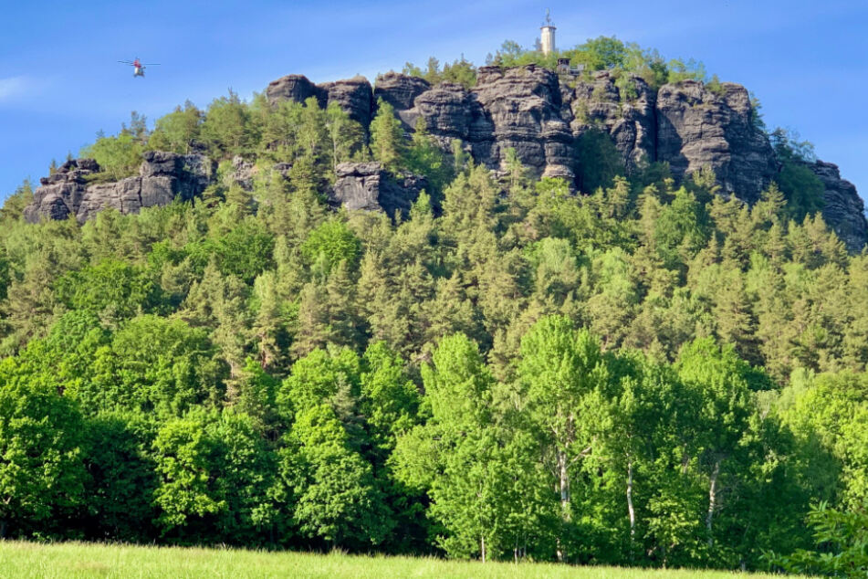 Zum Männertag waren die Kameraden der Bergwacht im Einsatz.
