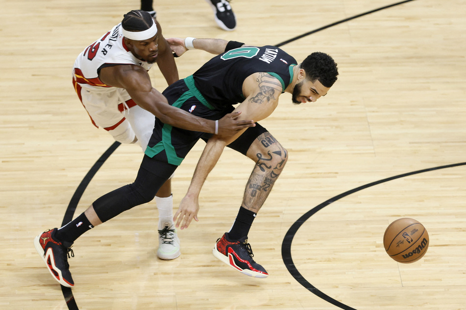 Celtics star Jayson Tatum scored 14 points, but made just one of seven three-point attempts.