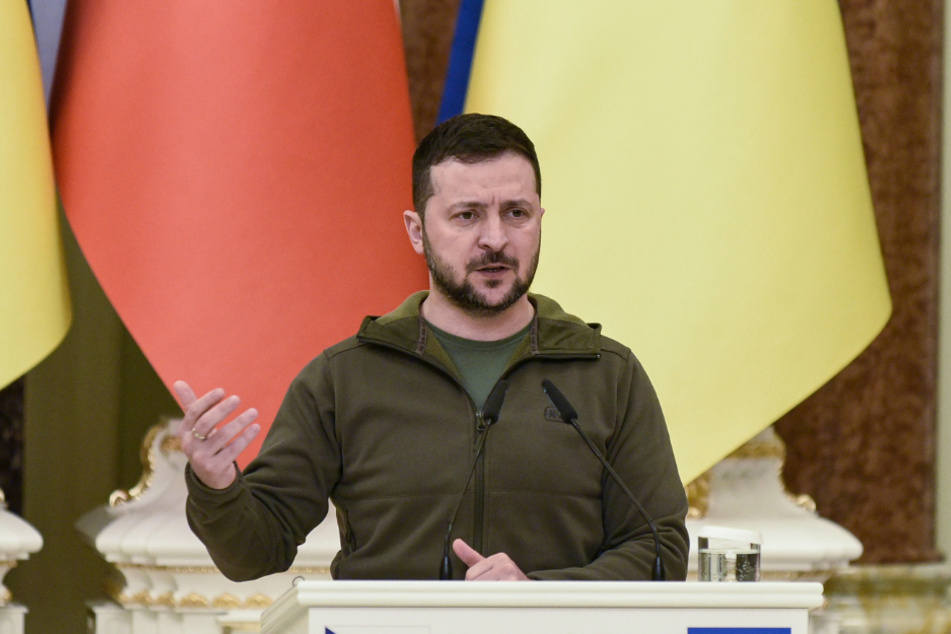 Wolodymyr Selenskyj (44) erhofft sich Unterstützung bei der Wiederherstellung des Energienetzes der Ukraine.