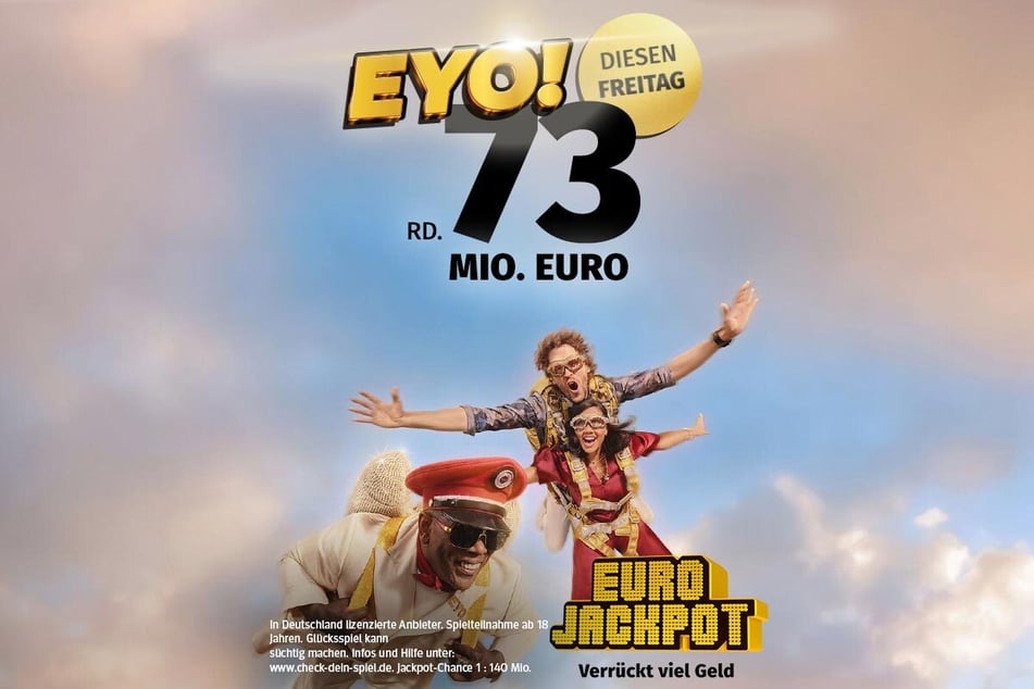 Am Freitag (27.2.) liegen 73 Millionen Euro im Eurojackpot.