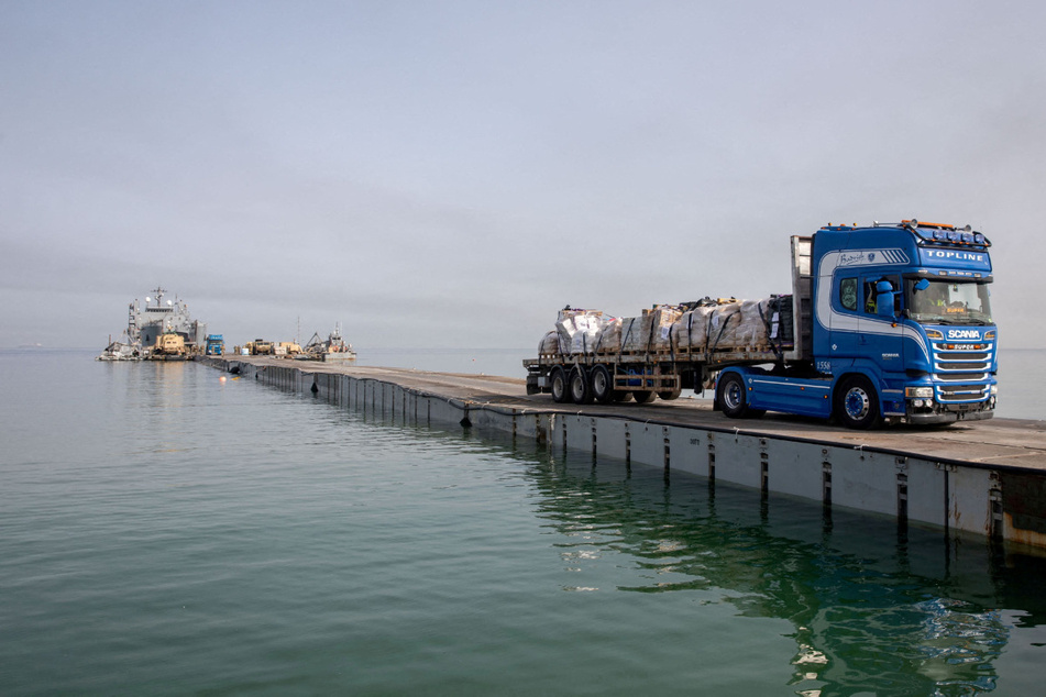 US resumes aid deliveries to Gaza from temporary pier following repairs