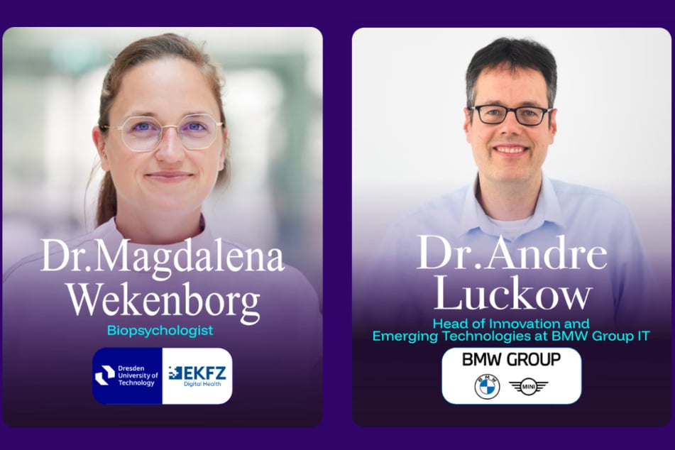 Dr. Magdalena Wekenborg (EKFZ) und Dr. Andre Luckow (BMW Group)
