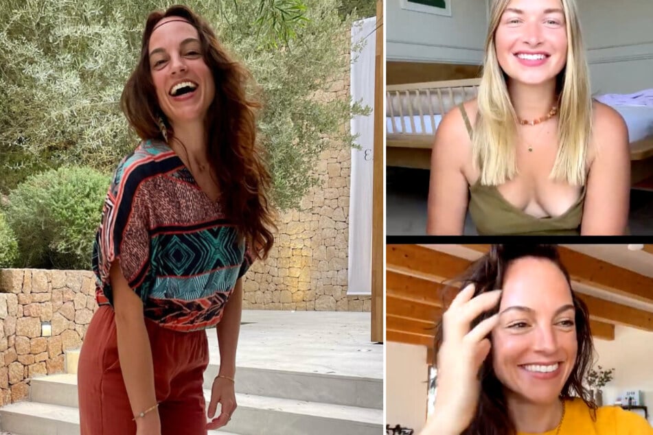 Charlotte Weise (31, r.o.) und Gianna Bacio (37) starteten ein Insta-Live und redeten über diverse Aspekte rund um das Thema Sex.