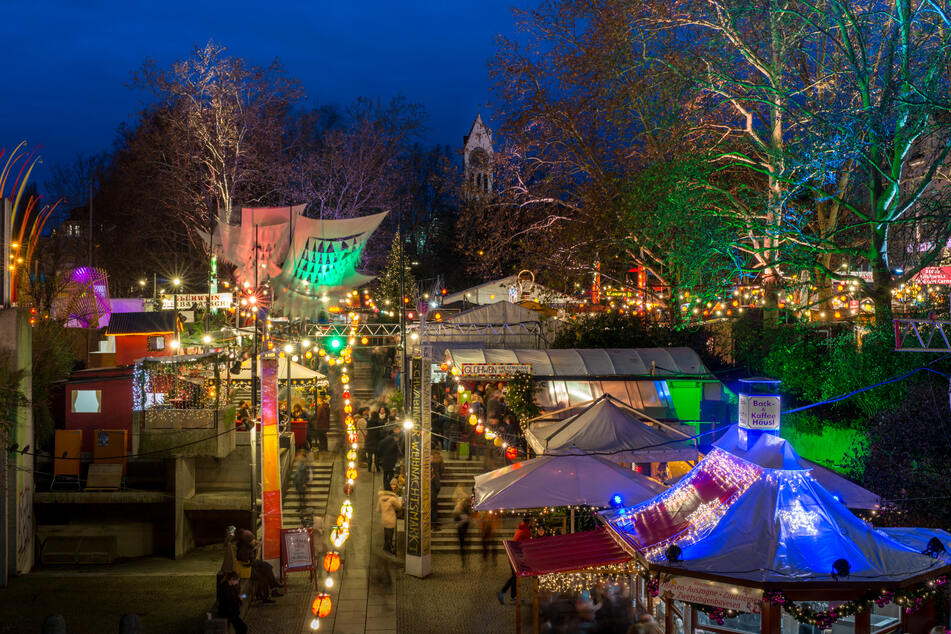 Der Schwabinger Weihnachtsmarkt strotzt nur so vor Kreativität.