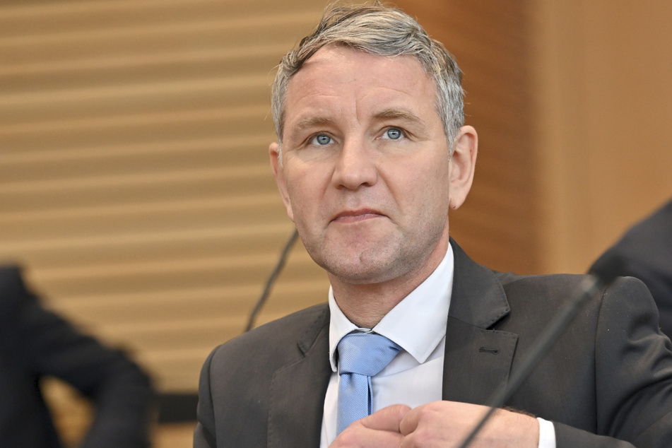 Die Thüringer AfD um ihren Landesparteichef Björn Höcke (51) erreicht in Thüringen laut einer Umfrage ihr höchstes bisher gemessenes Ergebnis. (Archivbild)