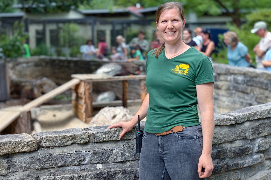 Seit 2025 entwickelt Zoopädagogin Saskia Quinger (36) mit dem DemenzNetz die Führungen.