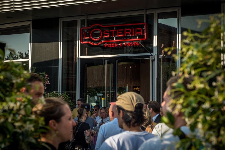 Die neue L'Osteria-Filiale hat am Mittwoch in die Leipziger Innenstadt gelockt.