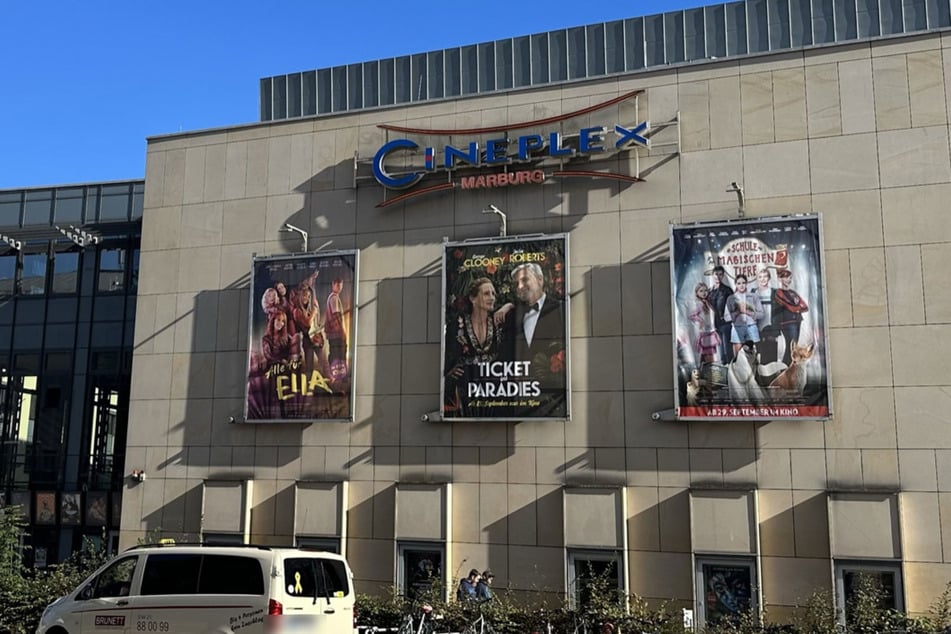 Das Cineplex-Kino in Marburg war Schauplatz des überaus fragwürdigen Aprilscherzes.