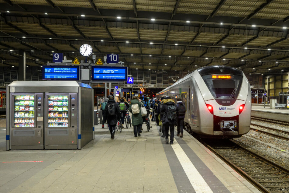 Chemnitz: Bahn-Streik endet vorzeitig: MRB rechnet dennoch mit Einschränkungen