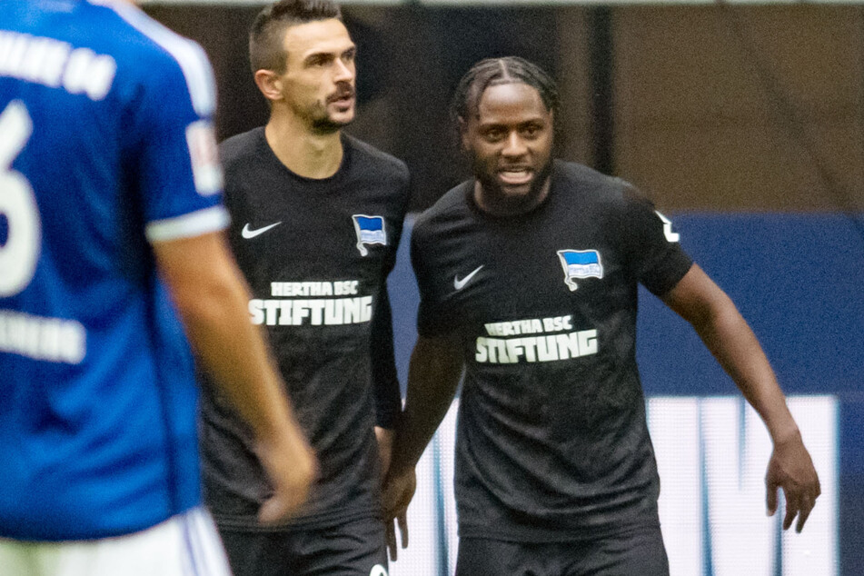 Smail Prevljak erzielte den wichtigen Führungstreffer für die Hertha.