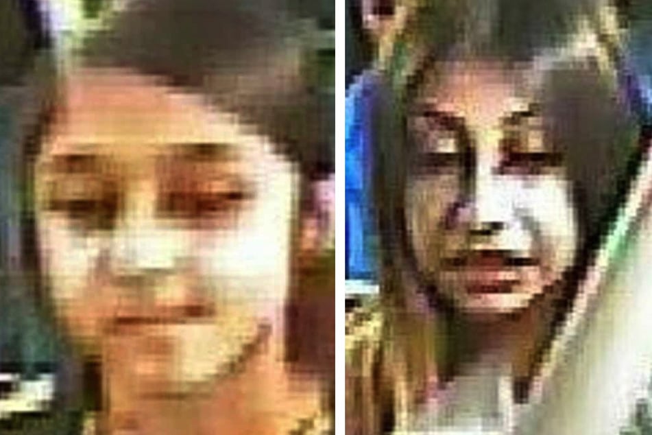 Zwei der jugendlichen Täterinnen, die Passagiere in einem Bus angriffen und deshalb von der Polizei gesucht werden.