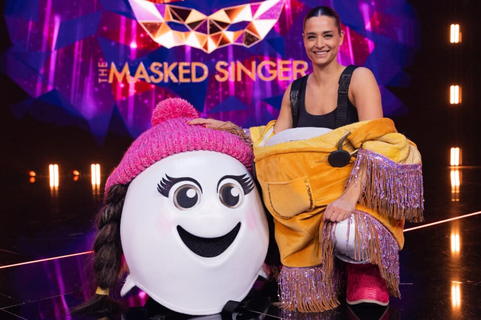 Amira Aly steckte in der 12. Staffel von "The Masked Singer" hinter "Eggi".