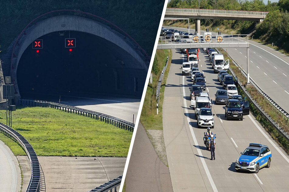 Dresden: A17-Tunnel dicht, kilometerlange Staus: Das war der Grund für den Blackout