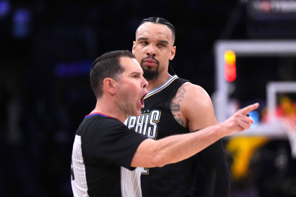 Memphis Grizzlies wing Dillon Brooks was ejected for a flagrant 2 foul in Saturday's 111-101 loss to the Los Angeles Lakers.